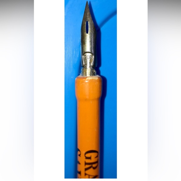 1900s GRAND RAPIDS SAVINGS Bank Where You Feel At Home Quill TipFountain Pen - Picture 7 of 10